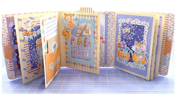 Pumpkin Parade Clear Stamp and Die Set - Halloween - Art Impressions