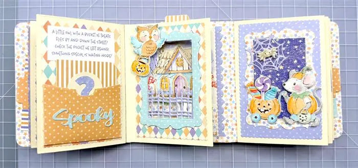 Pumpkin Parade Clear Stamp and Die Set - Halloween - Art Impressions