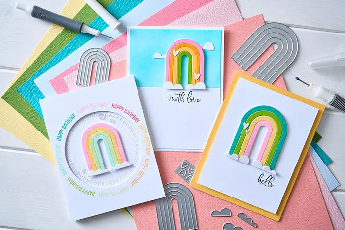 Rainbow Arches Thinlits Die Set - Catherine Pooler - Sizzix