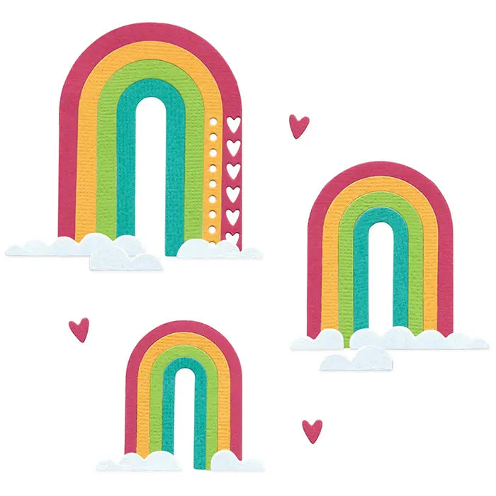 Rainbow Arches Thinlits Die Set - Catherine Pooler - Sizzix