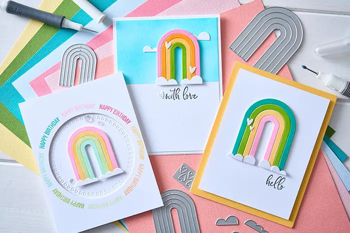 Rainbow Arches Thinlits Die Set - Catherine Pooler - Sizzix