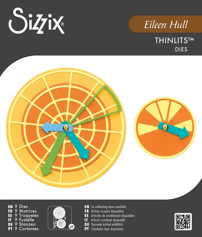 Rainbow Wheels Thinlits Die Set by Eileen Hull - Sizzix