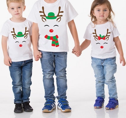 Reindeer Face Christmas SVG Image Files Download