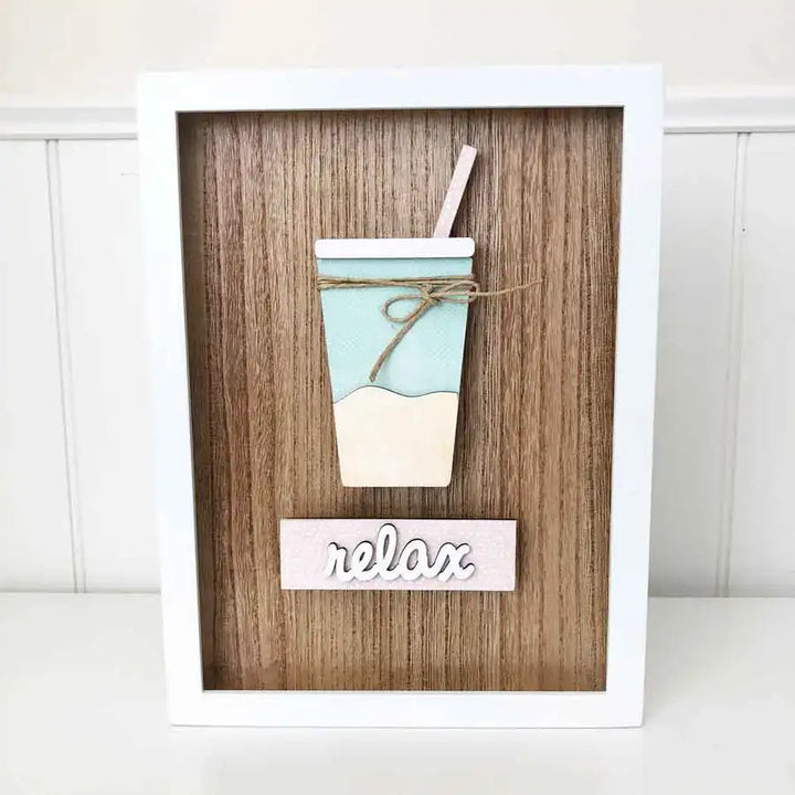 Relax drink - Simply Framed - Foundations Decor