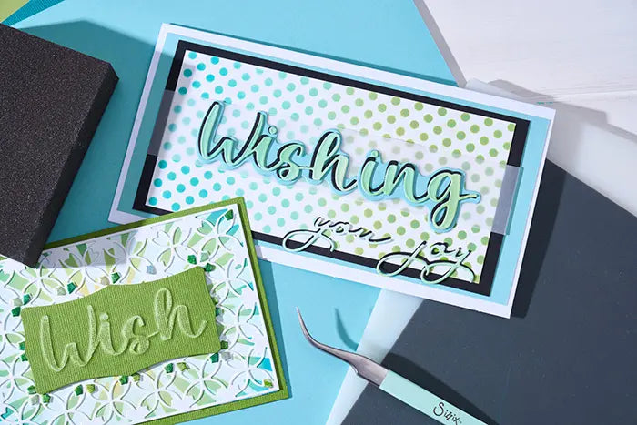 Reversed Doris Dotted Top Note Framelits Die Set - Stacey Park - Sizzix