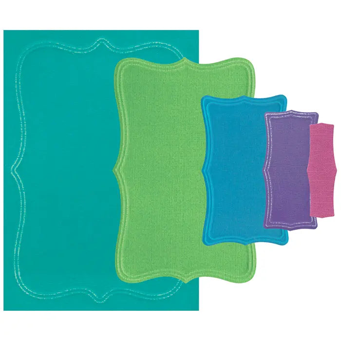 Reversed Doris Dotted Top Note Framelits Die Set - Stacey Park - Sizzix