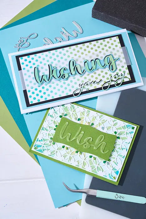Reversed Doris Dotted Top Note Framelits Die Set - Stacey Park - Sizzix