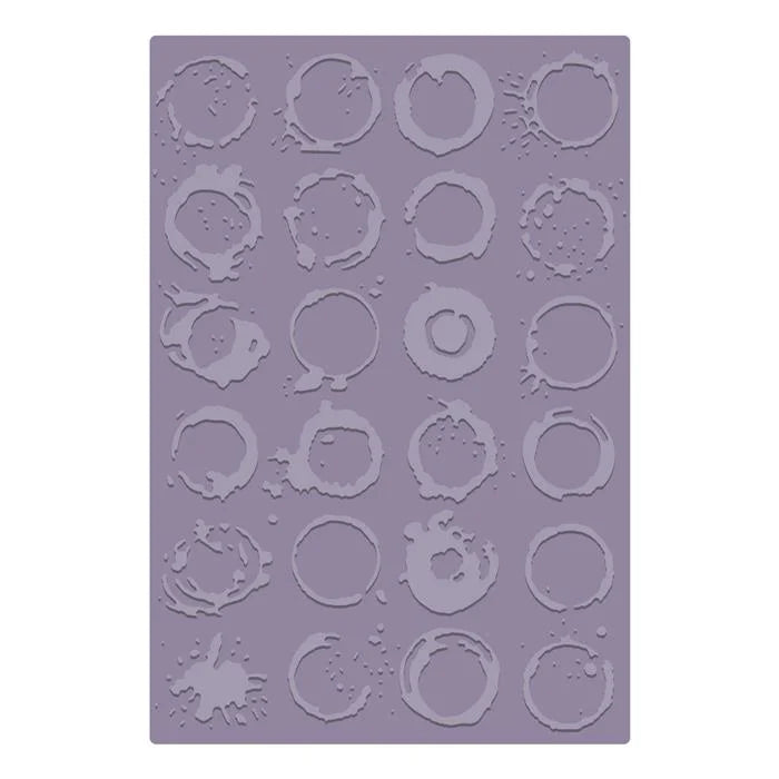 Ringer 2D Texture Fades Embossing Folder (Large/A5) by Tim Holtz (Vault) - Halloween Collection - Sizzix