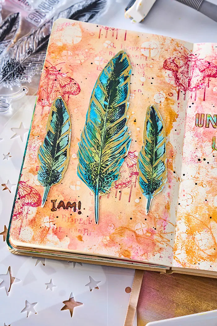View 12 of The R’s Have It Stamp Set w/ Stencils - Studio - Cat Kerr - Sizzix