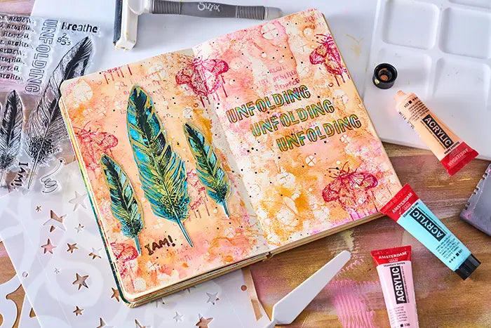View 2 of The R’s Have It Stamp Set w/ Stencils - Studio - Cat Kerr - Sizzix