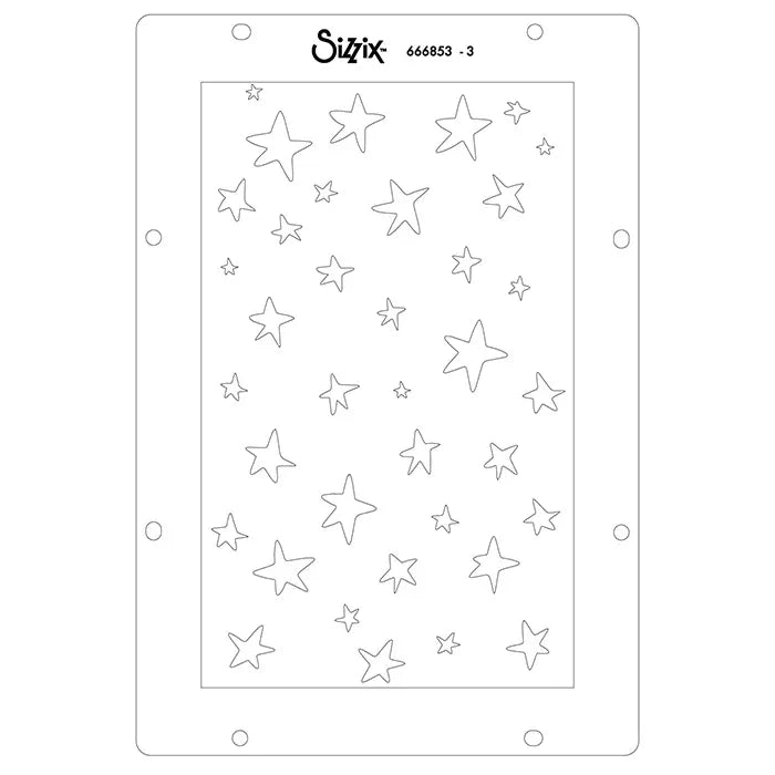 View 9 of The R’s Have It Stamp Set w/ Stencils - Studio - Cat Kerr - Sizzix