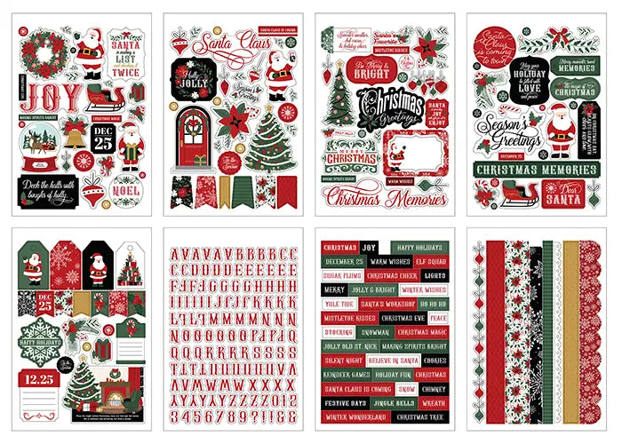 Santa Claus Sticker Book - Echo Park
