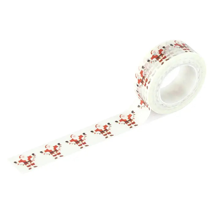 Santa Hanging Lights Washi Tape - Christmas Village - Carta Bella