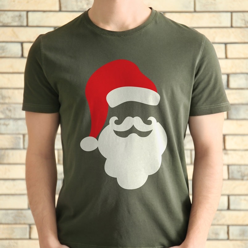 Santa Face SVG Image File Download