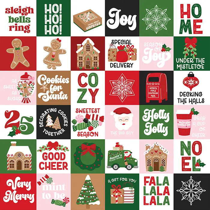 Santa's Christmas Delivery Scrapbook Collection Kit, 12" x 12" - Echo Park
