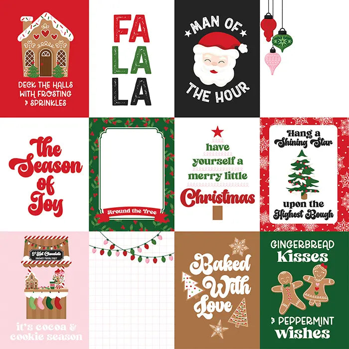 Santa's Christmas Delivery Scrapbook Collection Kit, 12" x 12" - Echo Park