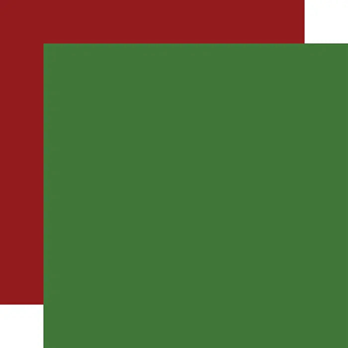 Santa's Christmas Delivery Solids Paper Kit, 12" x 12" - Echo Park