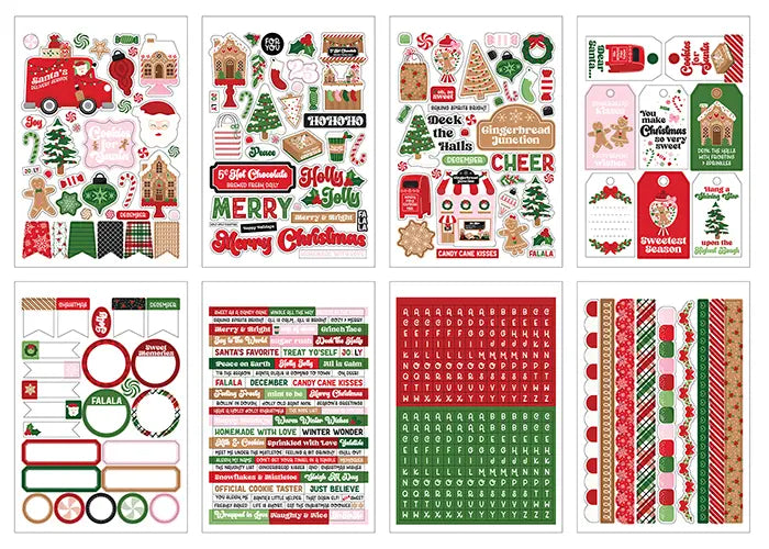 Santa's Christmas Delivery Sticker Book - Echo Park