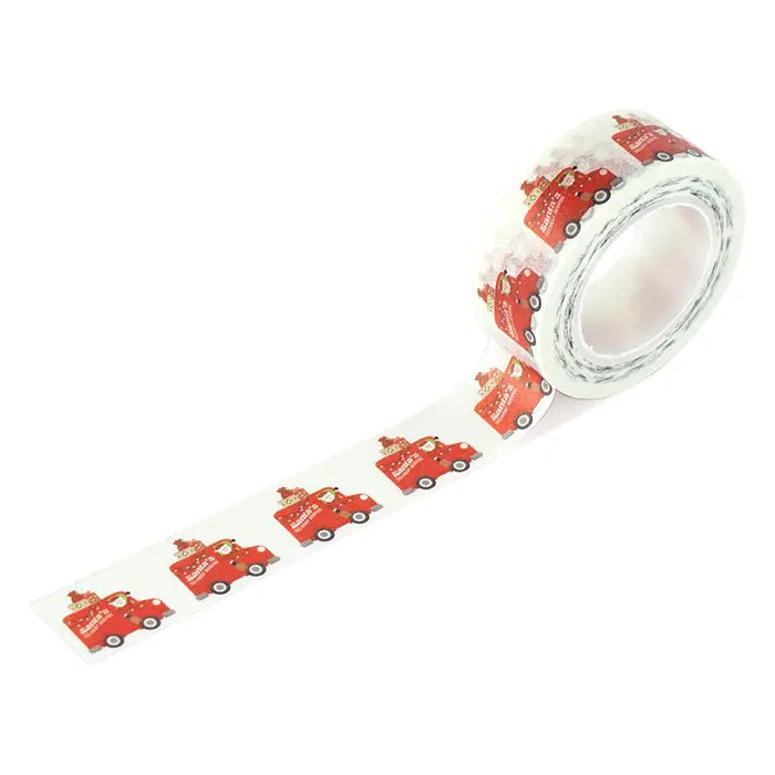 Santa's Delivery Truck Washi Tape - Santa's Christmas Delivery - Echo Park