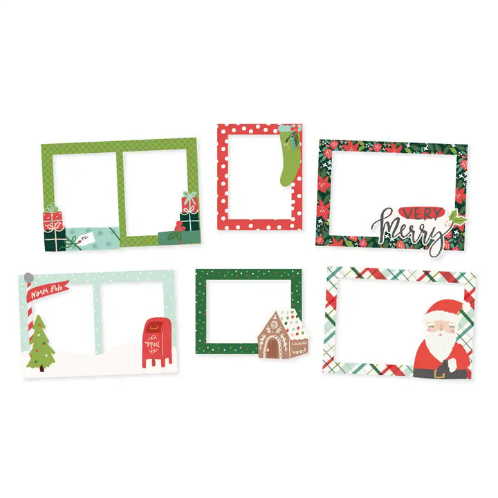 View 2 of Santa's Village Chipboard Frames - Simple Stories