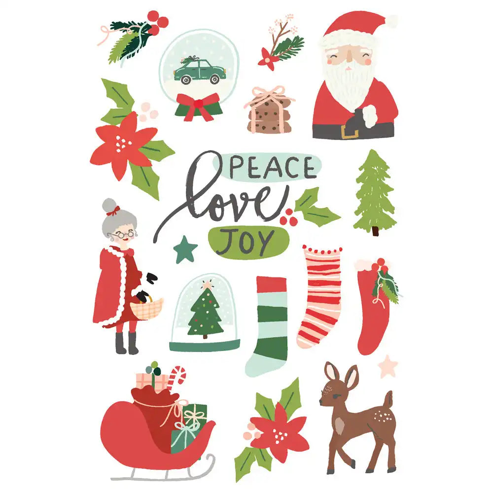 Santa's Village Sticker Book - Simple Stories