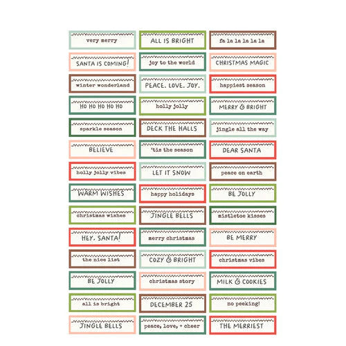 Santa's Village Sticker Book - Simple Stories