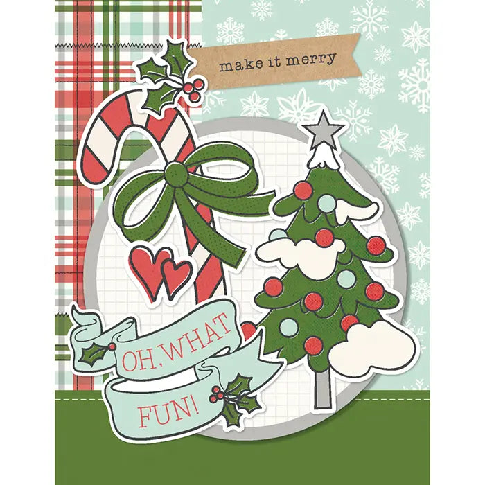 Say Cheese Classic Mouse Christmas Simple Cards Card Kit - Simple Stories