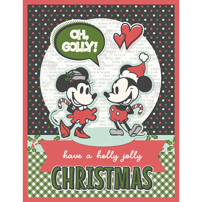 Say Cheese Classic Mouse Christmas Simple Cards Card Kit - Simple Stories