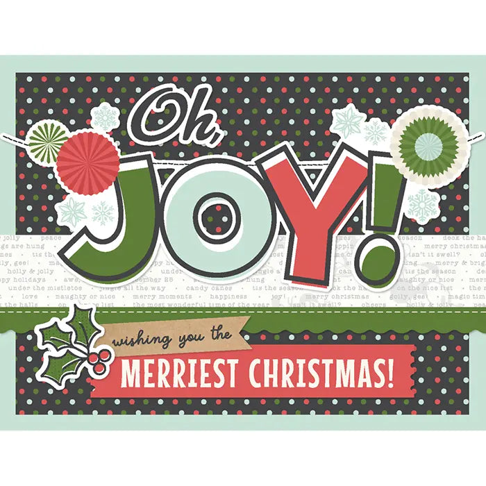 Say Cheese Classic Mouse Christmas Simple Cards Card Kit - Simple Stories