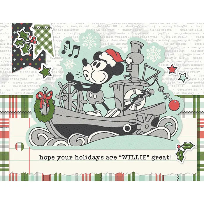 Say Cheese Classic Mouse Christmas Simple Cards Card Kit - Simple Stories