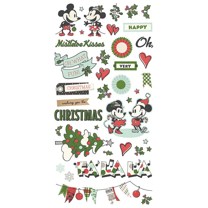 Say Cheese Classic Mouse Christmas Simple Cards Card Kit - Simple Stories
