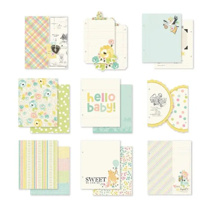 Say Cheese Classic Pooh Baby Binder Inserts, 6" x 8" - Simple Stories