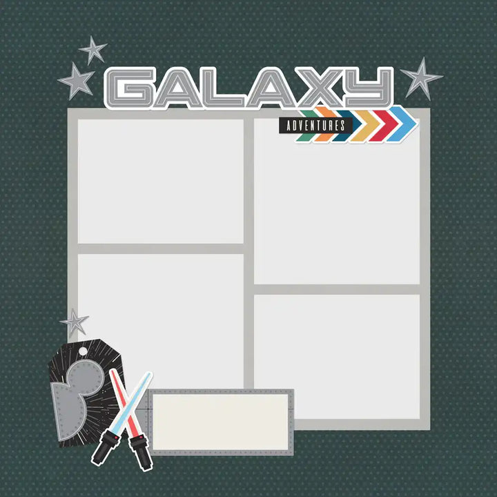 View 3 of Say Cheese Galaxy Simple Pages - Simple Stories