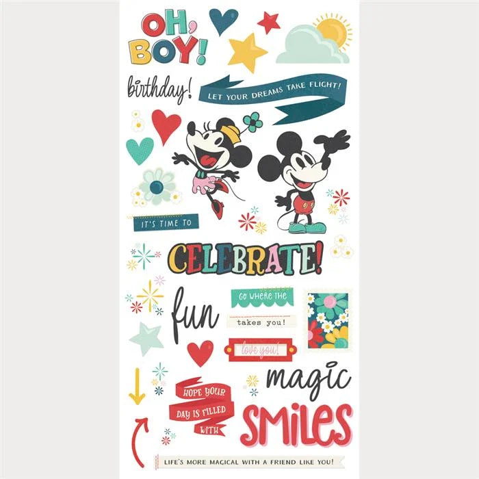 Say Cheese Happiest Place Simple Cards Card Kit - Simple Stories