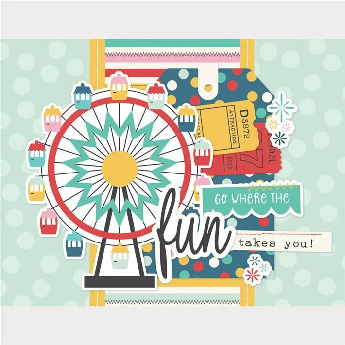 Say Cheese Happiest Place Simple Cards Card Kit - Simple Stories