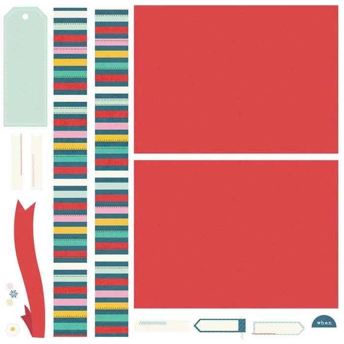 Say Cheese Happiest Place Simple Pages Page Kit - Simple Stories