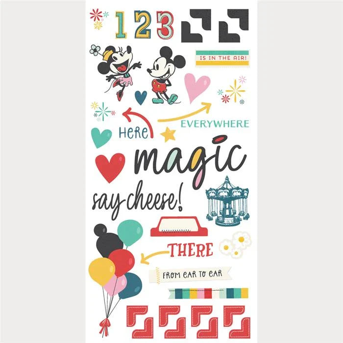 Say Cheese Happiest Place Simple Pages Page Kit - Simple Stories