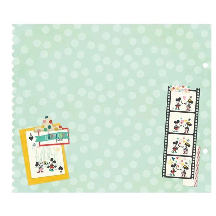 Say Cheese Happiest Place SN@P! Binder Inserts 6" X 8" - Simple Stories