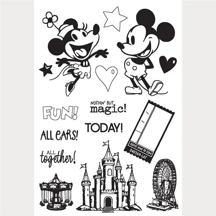 Say Cheese Happiest Place Stamps All Ears! - Simple Stories