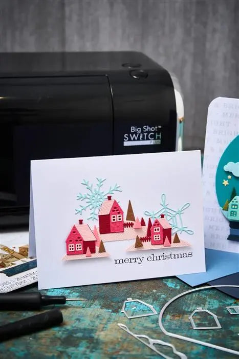 Scribbly Snowflakes Thinlits Die Set Die Set 8PK - Back from the Vault - Tim Holtz - Sizzix