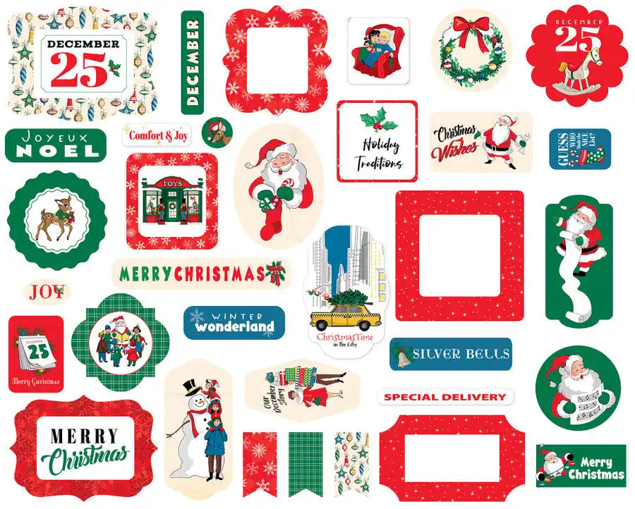 Season's Greetings Ephemera - Carta Bella