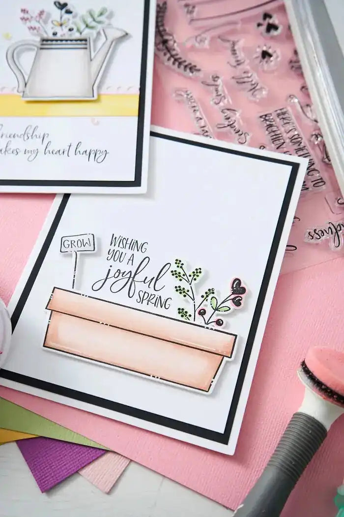 Sending Sunshine Sentiments Clear Stamps (16 Pack) - Catherine Pooler - Sizzix