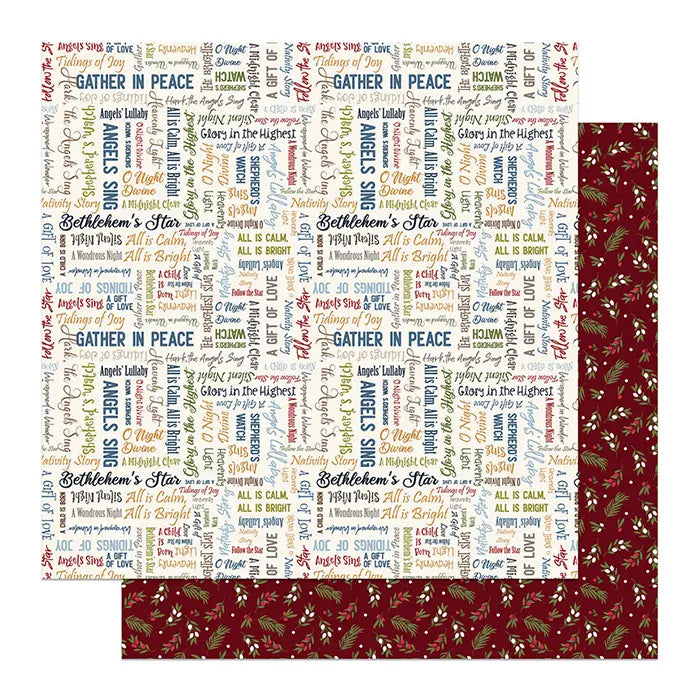 Silent Night Scrapbook Collection Pack, 12" x 12" - PhotoPlay