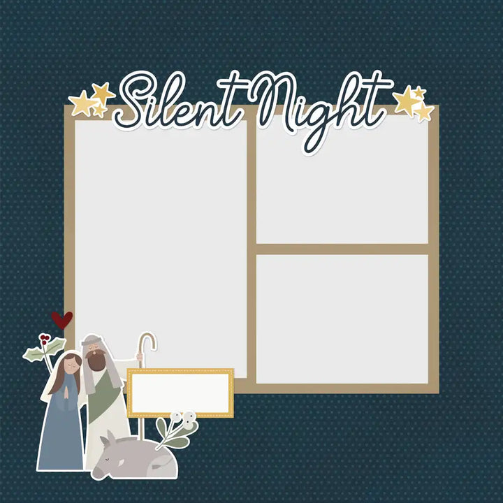 Silent Night Simple Pages Page Pieces - Simple Stories