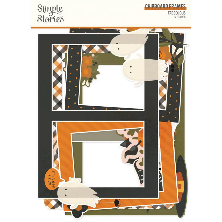 FaBOOlous - Chipboard Frames - Simple Stories