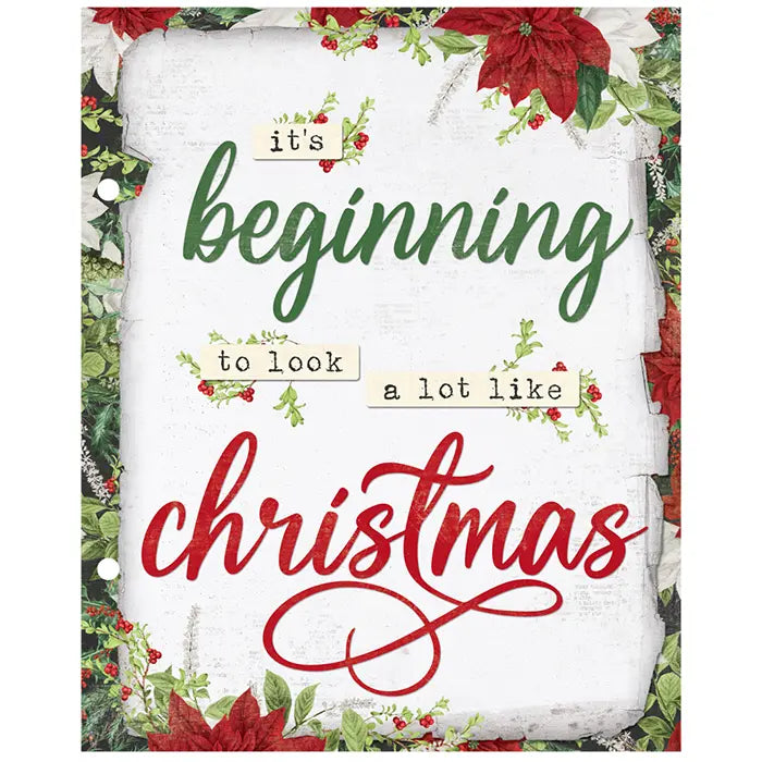 Simple Vintage Believe Binder Inserts, 6" x 8" - Simple Stories