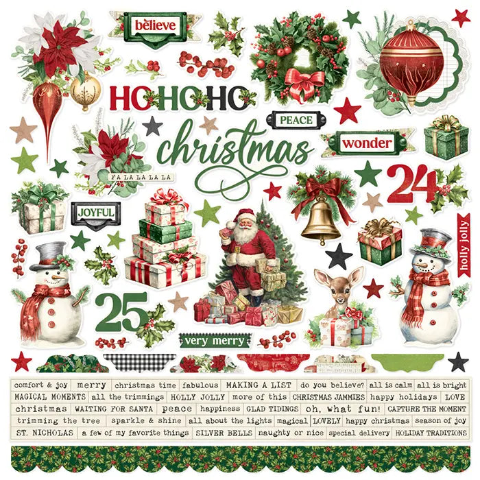 Simple Vintage Believe Cardstock Stickers - Simple Stories