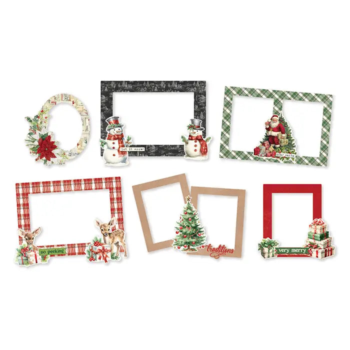 Simple Vintage Believe Chipboard Frames - Simple Stories