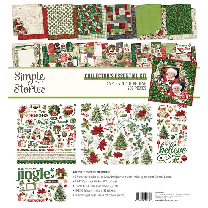 Simple Vintage Believe Collector's Essentials Kit - Simple Stories