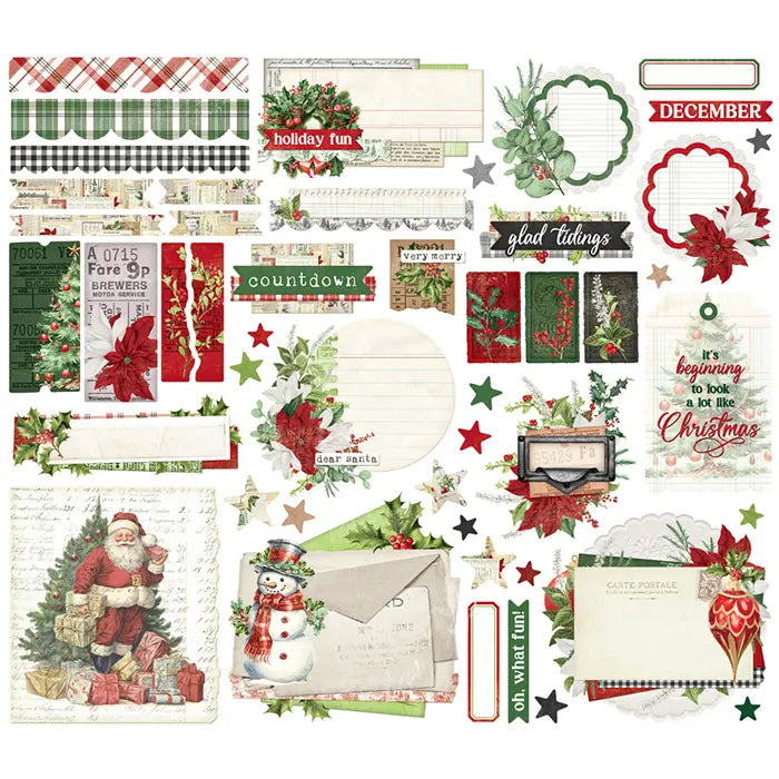 Simple Vintage Believe Ephemera Die Cuts - Simple Stories